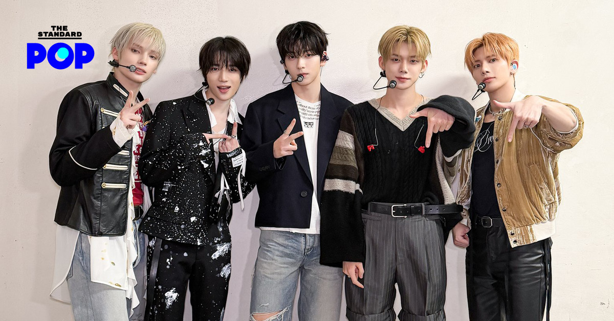 ภาพโปรโมตของวง TXT สำหรับอีพี 7TH YEAR