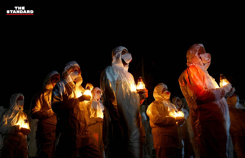 ภาพถ่ายงานรำลึก 40 ปีโศกนาฏกรรมเชอร์โนบิล ที่ยูเครน 1