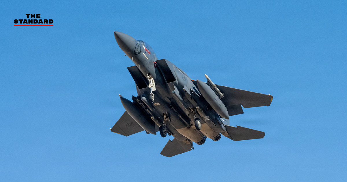 ภาพซากเครื่องบินขับไล่ F-15 ของสหรัฐฯ หลังถูกยิงตกในอิหร่าน