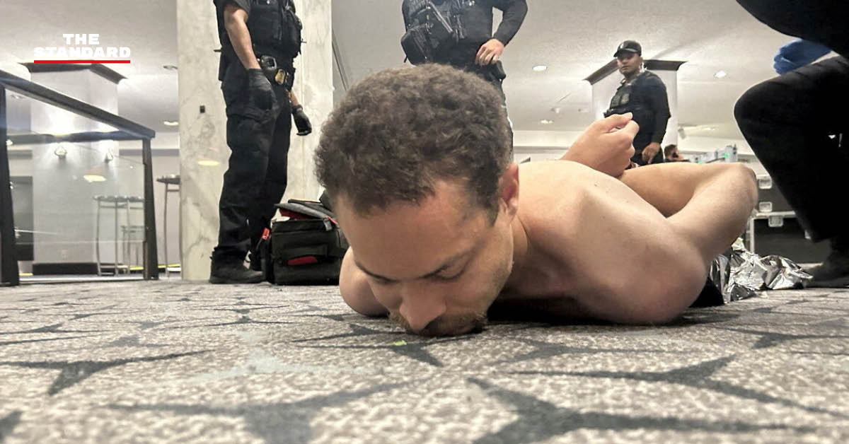 ภาพ โดนัลด์ ทรัมป์ ซึ่งตกเป็นเป้าหมายของการบุกยิงโดยมือปืน