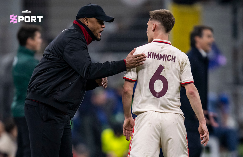 แวงซองต์ กอมปานีย์ กุนซือสโมสรบาเยิร์น มิวนิค ขณะคุมทีมฟุตบอล 2