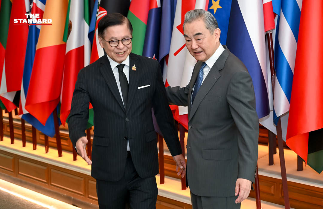 หวังอี้ รัฐมนตรีต่างประเทศจีน และ สีหศักดิ์ พวงเกตุแก้ว หารือกระชับความสัมพันธ์ไทย-จีน 1