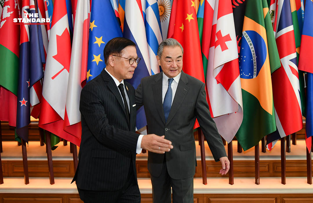 หวังอี้ รัฐมนตรีต่างประเทศจีน และ สีหศักดิ์ พวงเกตุแก้ว หารือกระชับความสัมพันธ์ไทย-จีน 2