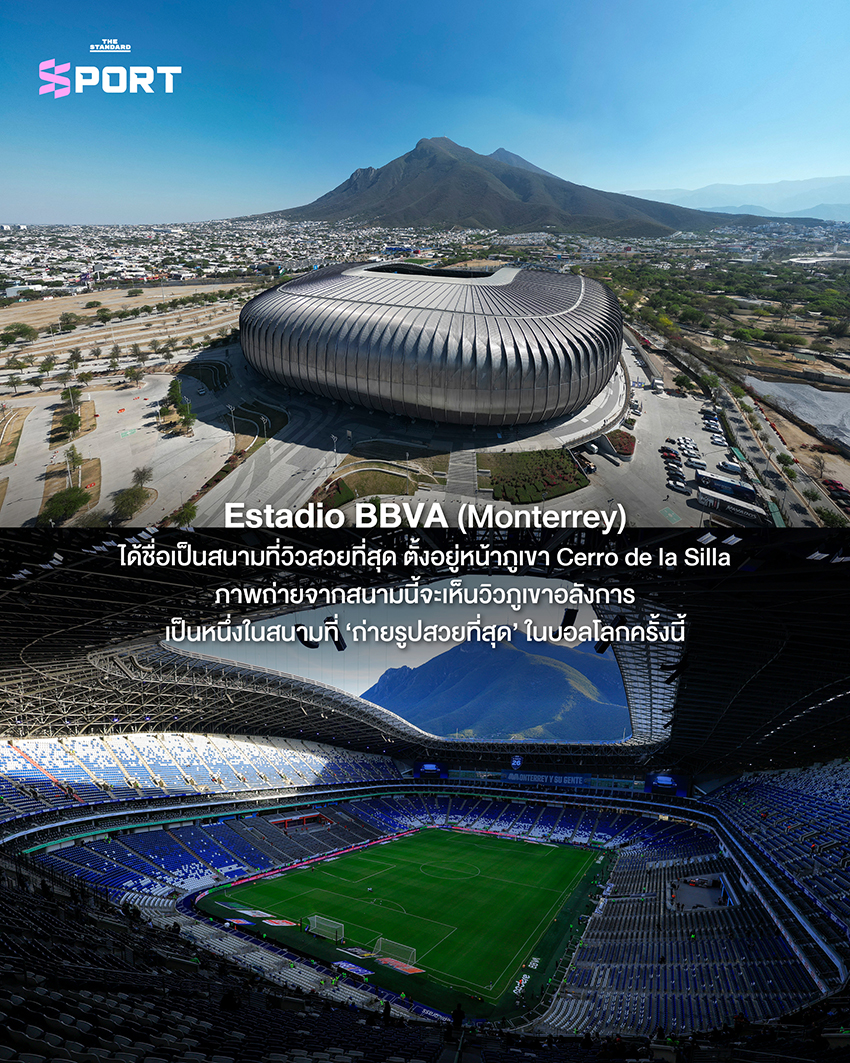 ภาพประกอบ 10 สนามฟุตบอลโลก 2026 ที่มีชื่อเสียงและเป็นเอกลักษณ์ 4