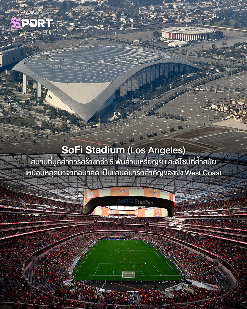 ภาพประกอบ 10 สนามฟุตบอลโลก 2026 ที่มีชื่อเสียงและเป็นเอกลักษณ์ 8