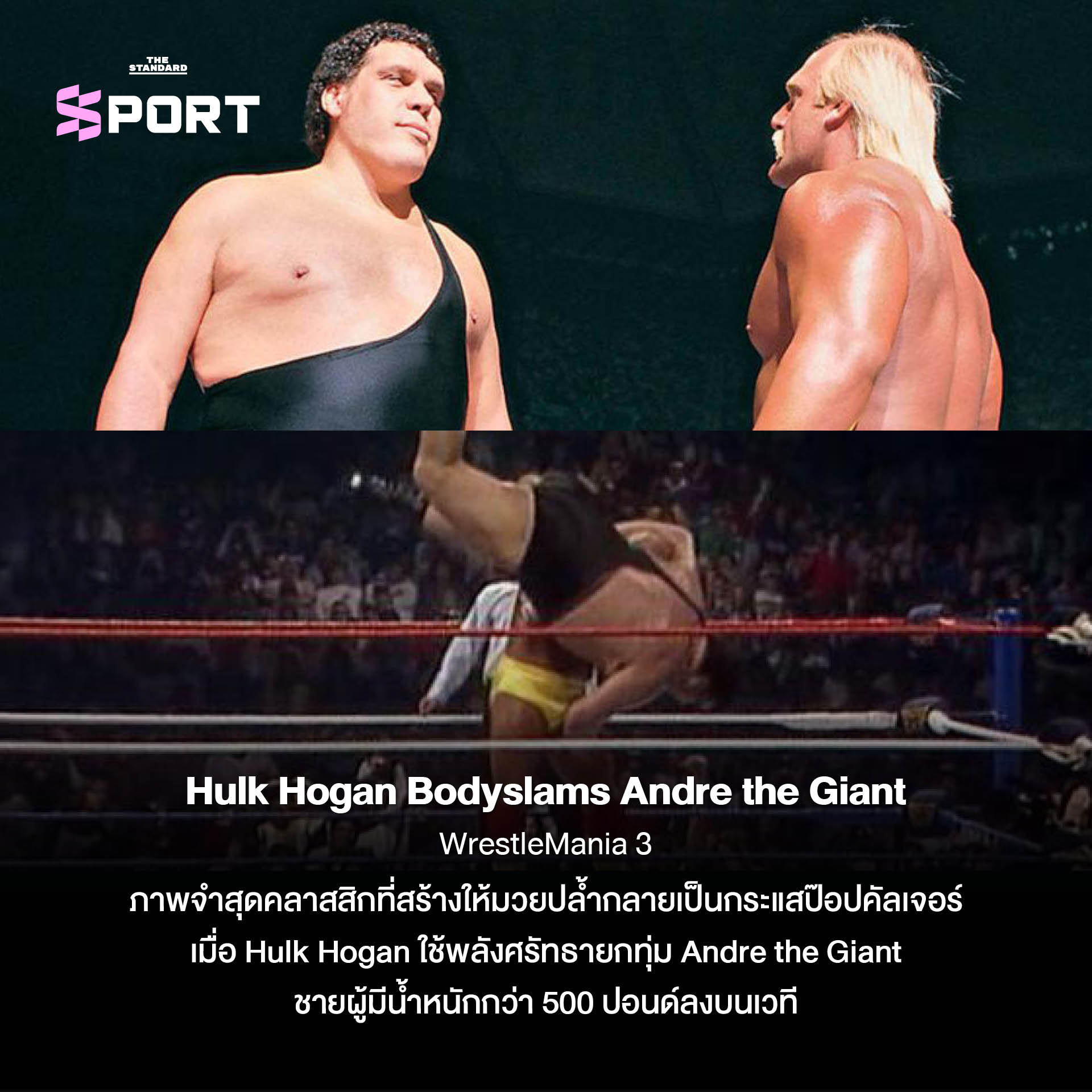 ภาพประกอบ 10 เหตุการณ์ระดับตำนานของศึก WrestleMania ในวงการมวยปล้ำ 7