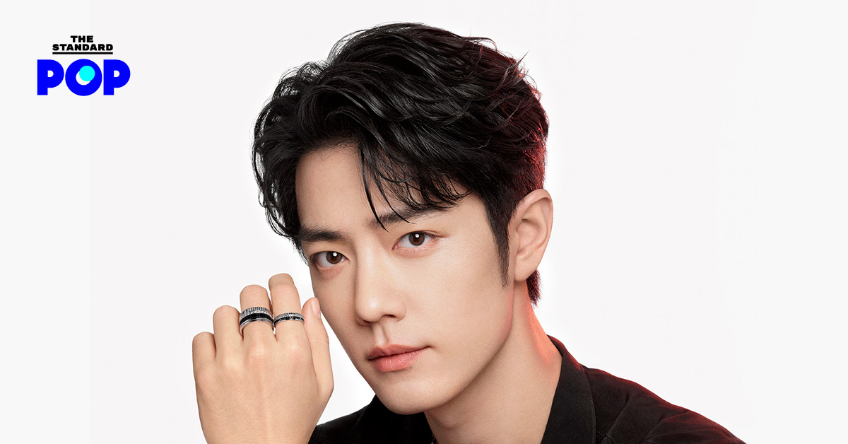 Xiao Zhan ในแคมเปญเครื่องประดับ Quatre Black Edition ของ Boucheron