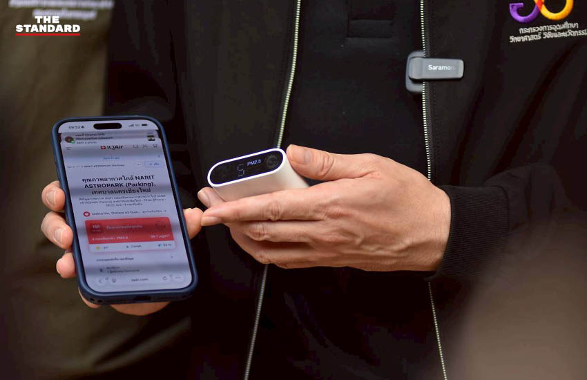 ศ.ดร.ยศชนัน และ นิกร ลงพื้นที่ เชียงใหม่ ตรวจเยี่ยมห้องปลอดฝุ่นนวัตกรรมไทยเพื่อสู้ PM 2.5 1