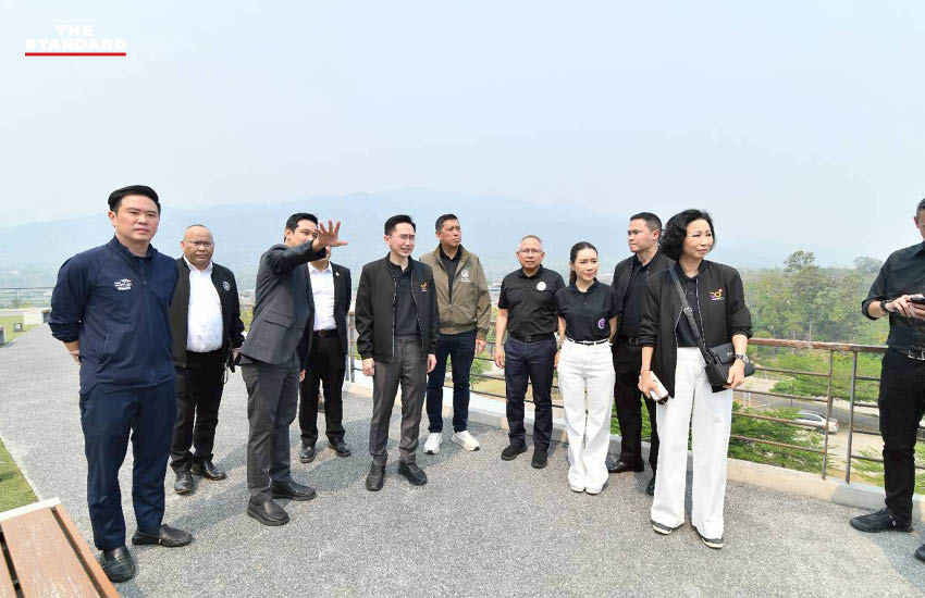 ศ.ดร.ยศชนัน และ นิกร ลงพื้นที่ เชียงใหม่ ตรวจเยี่ยมห้องปลอดฝุ่นนวัตกรรมไทยเพื่อสู้ PM 2.5 4