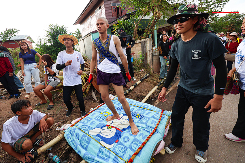 บททดสอบแห่งศรัทธา ‘แห่นาคโหด’ ประเพณีโบราณสุดขลังจากชัยภูมิ
