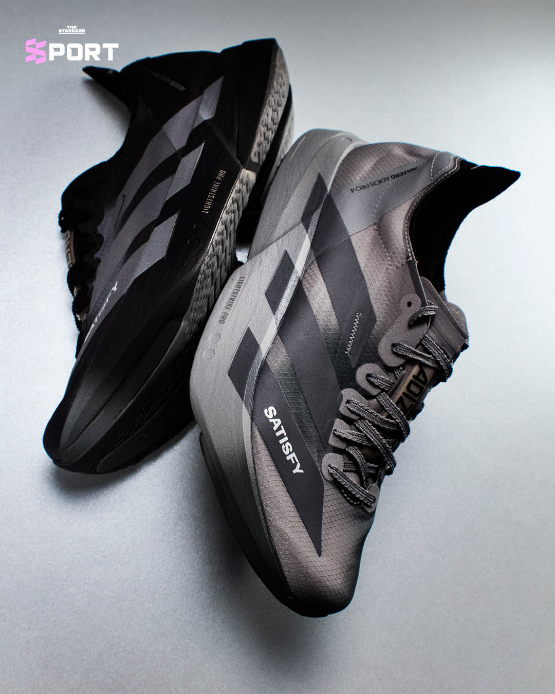 ภาพรองเท้าวิ่ง adidas x SATISFY รุ่น ADIZERO ADIOS PRO 4 ที่เปิดตัวในคอลเลกชันลิมิเต็ด 4