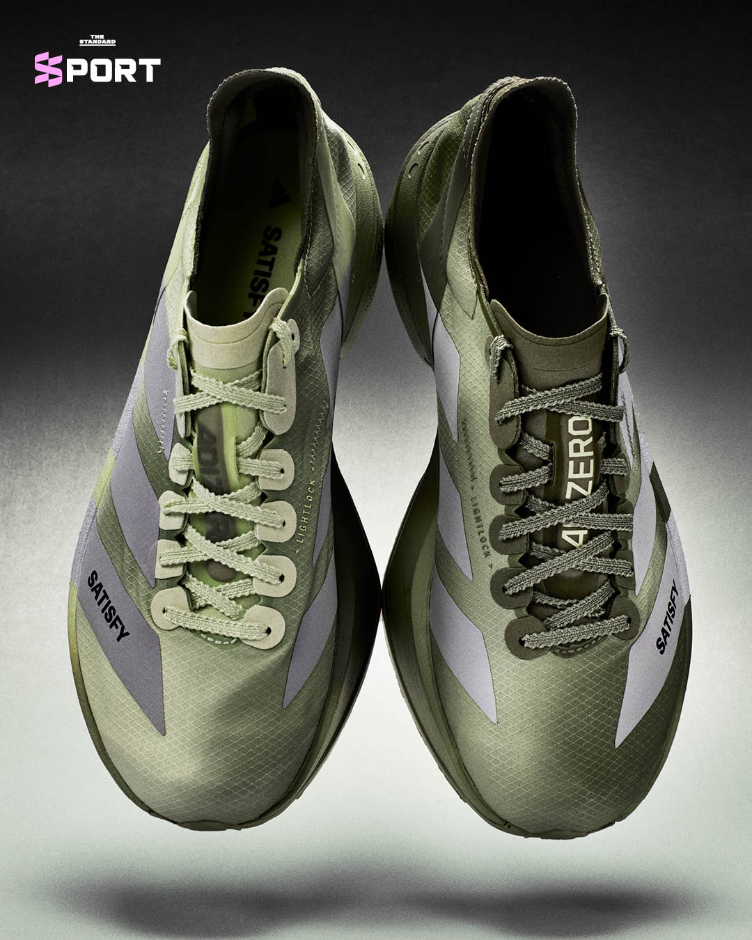 ภาพรองเท้าวิ่ง adidas x SATISFY รุ่น ADIZERO ADIOS PRO 4 ที่เปิดตัวในคอลเลกชันลิมิเต็ด 6