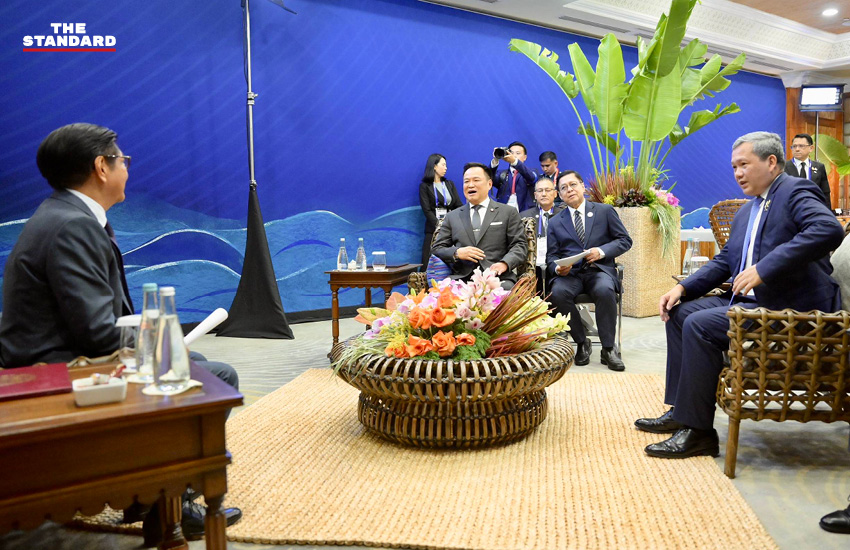 อนุทิน พบ ฮุน มาเนต ย้ำไทยเดินหน้าสันติภาพ เห็นพ้องสร้างความไว้วางใจ ฟื้นความร่วมมือภูมิภาค 3