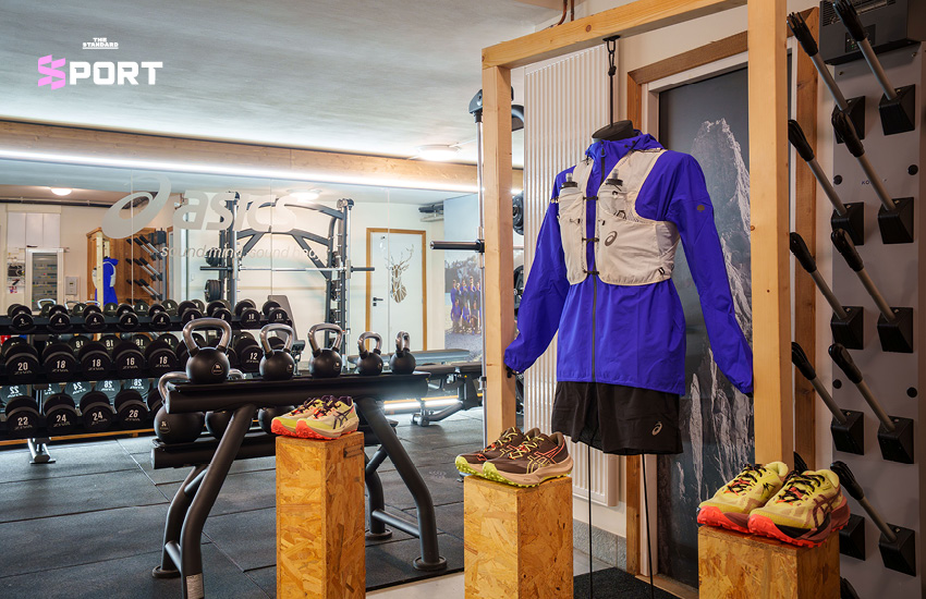 ภาพศูนย์ฝึก ASICS Basecamp สำหรับนักวิ่งเทรลที่เชิงเขามงบล็องในเทือกเขาแอลป์ 8