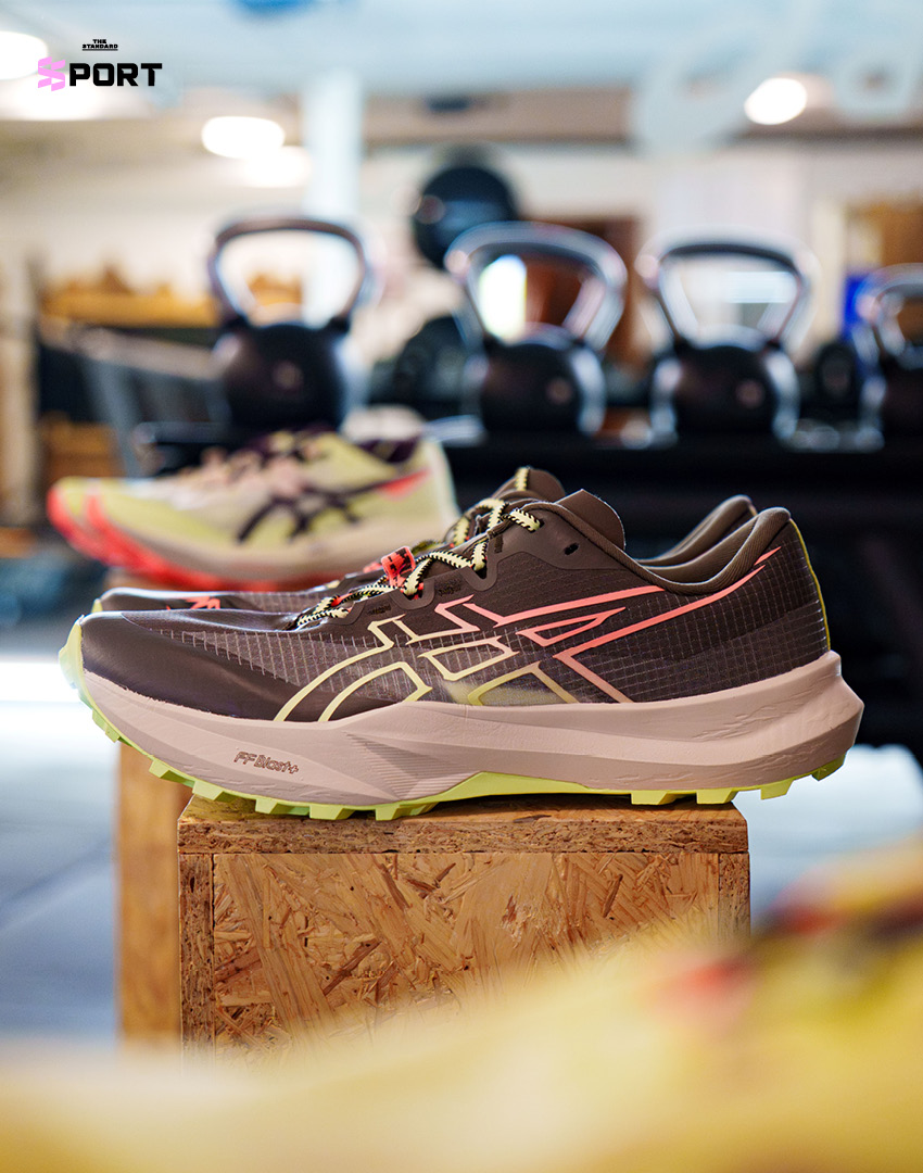 ภาพศูนย์ฝึก ASICS Basecamp สำหรับนักวิ่งเทรลที่เชิงเขามงบล็องในเทือกเขาแอลป์ 9
