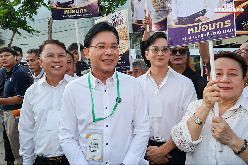บรรยากาศการรับสมัครเลือกตั้งผู้ว่าฯ กทม. และ ส.ก. วันแรก 8