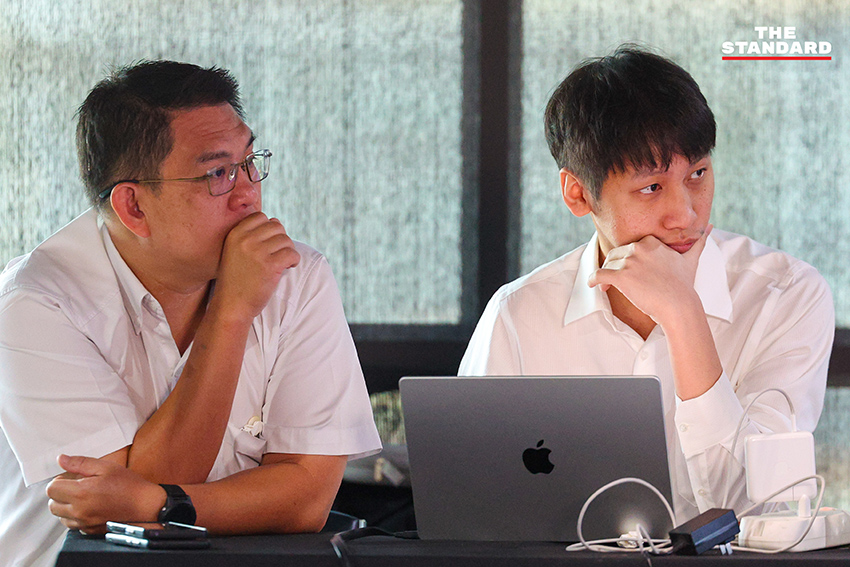 ชัยวัฒน์ สถาวรวิจิตร แถลงข่าวเปิดตัวระบบ ‘Bangkok Red Flag AI’ สำหรับจับโกงและสืบทุจริตในกรุงเทพฯ 5