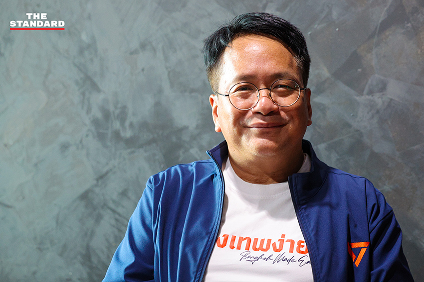 ชัยวัฒน์ สถาวรวิจิตร แถลงข่าวเปิดตัวระบบ ‘Bangkok Red Flag AI’ สำหรับจับโกงและสืบทุจริตในกรุงเทพฯ 7