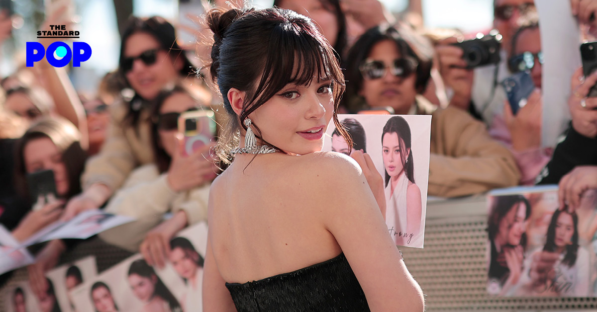 เบ็คกี้ รีเบคก้า ในชุดสวยร่วมงานประกาศรางวัล