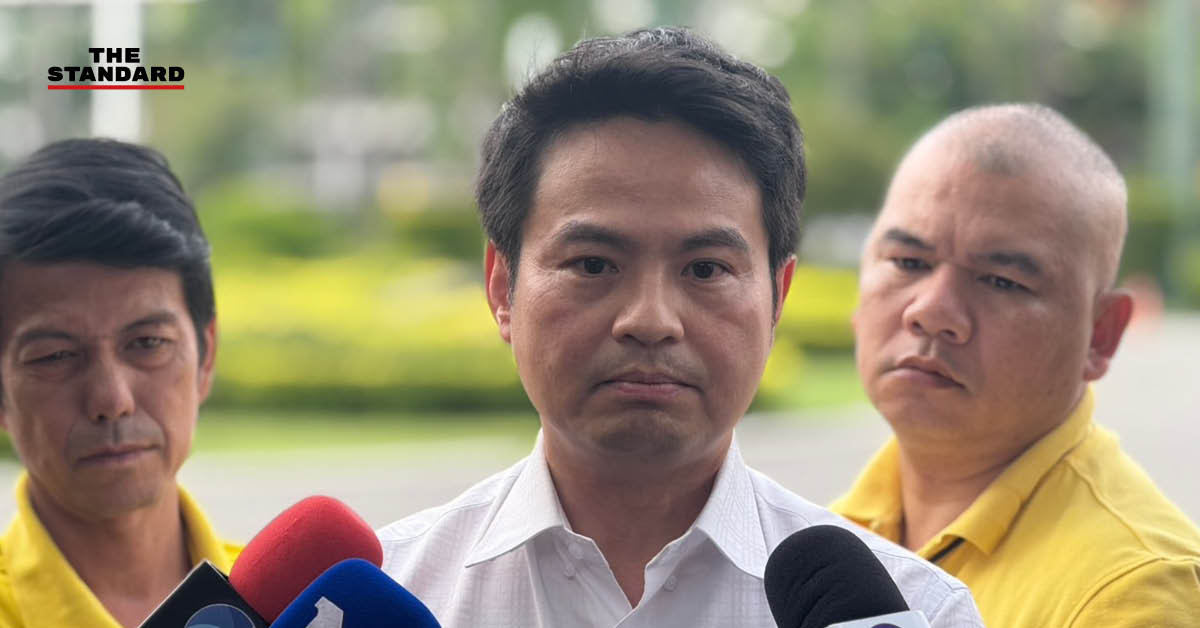 ภราดร ปริศนานันทกุล รัฐมนตรีประจำสำนักนายกรัฐมนตรี แถลงข่าว