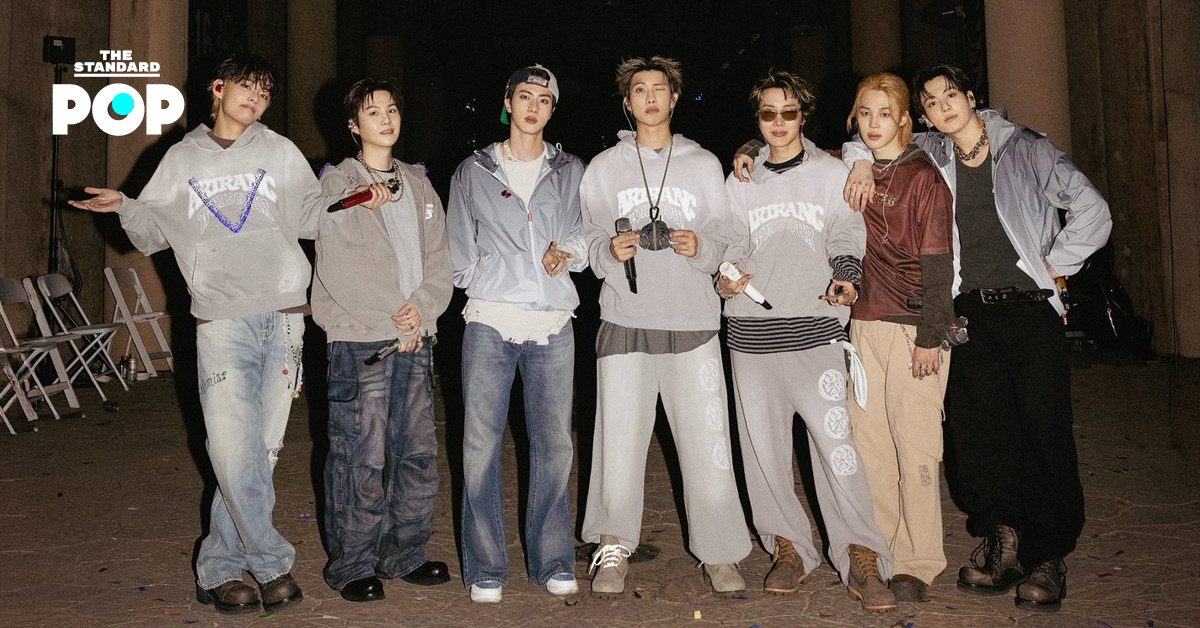 ภาพกลุ่มศิลปิน BTS