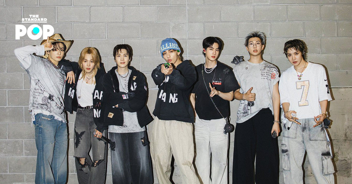 ภาพโปรโมตเพลง SWIM ของวง BTS