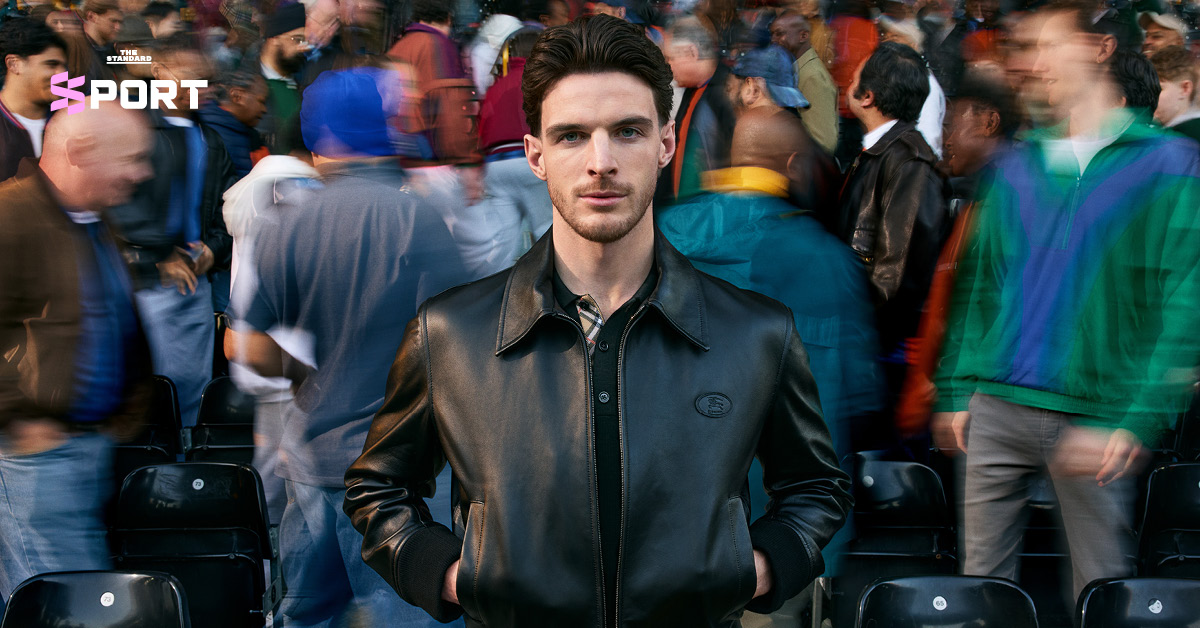ภาพโปรโมตแคมเปญ ‘A Good Sport’ ของ Burberry ที่มีนักฟุตบอลและคนดังร่วมถ่ายทอดวัฒนธรรมแฟนบอล
