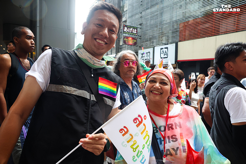 ชัชชาติ สิทธิพันธุ์ ร่วมเดินขบวน Bangkok Pride Parade 2026 บนถนนสีลม 10