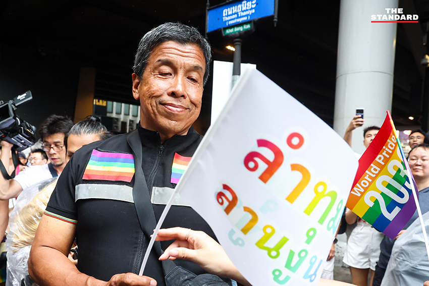 ชัชชาติ สิทธิพันธุ์ ร่วมเดินขบวน Bangkok Pride Parade 2026 บนถนนสีลม 7