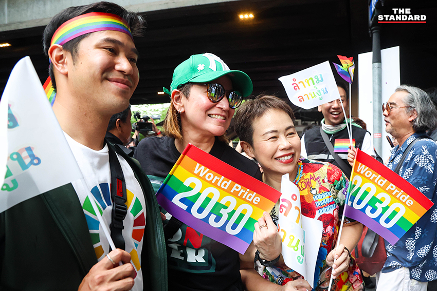 ชัชชาติ สิทธิพันธุ์ ร่วมเดินขบวน Bangkok Pride Parade 2026 บนถนนสีลม 8