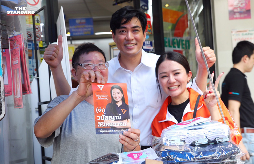 ชัยวัฒน์ สถาวรวิจิตร หาเสียงที่ย่านบางรัก พบปะผู้ค้าและประชาชน 6