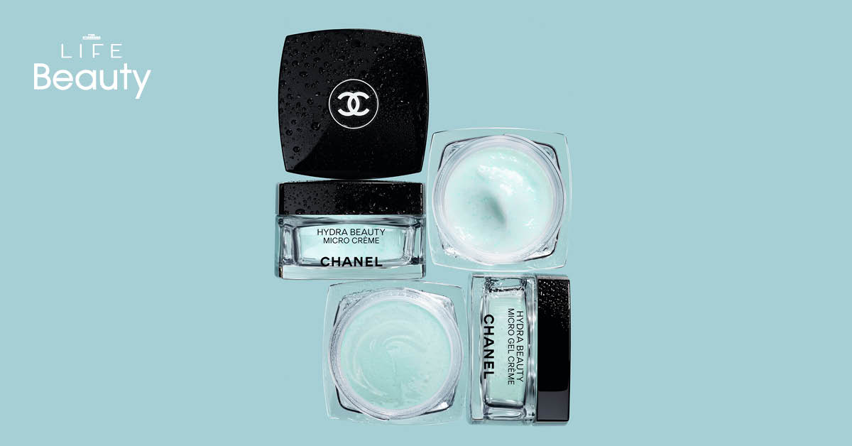 ผลิตภัณฑ์ HYDRA BEAUTY สกินแคร์จาก CHANEL ที่มีเทคโนโลยีไมโครบับเบิลจากดอกคามิลเลียสีขาว