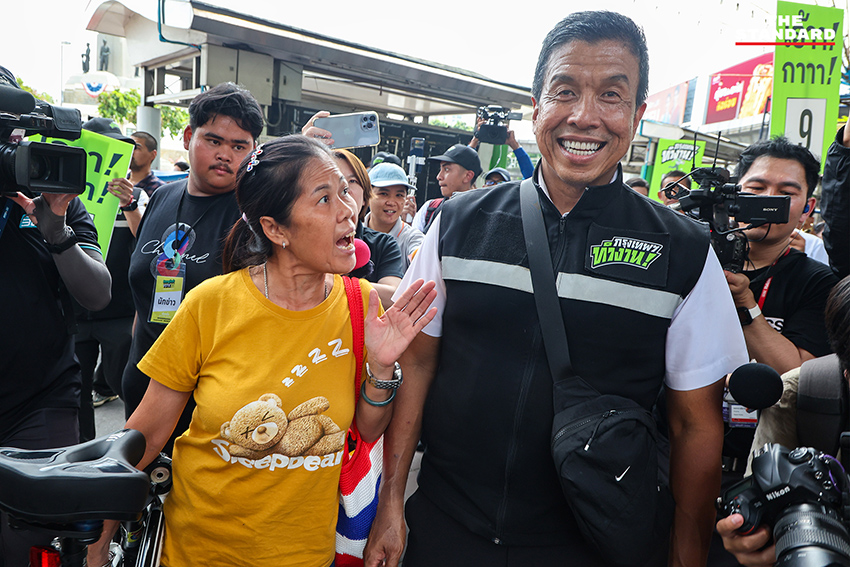 ชัชชาติ สิทธิพันธุ์ ผู้สมัครผู้ว่าฯ กทม. เบอร์ 9 ลงพื้นที่หาเสียงวันแรก พบปะประชาชน 4