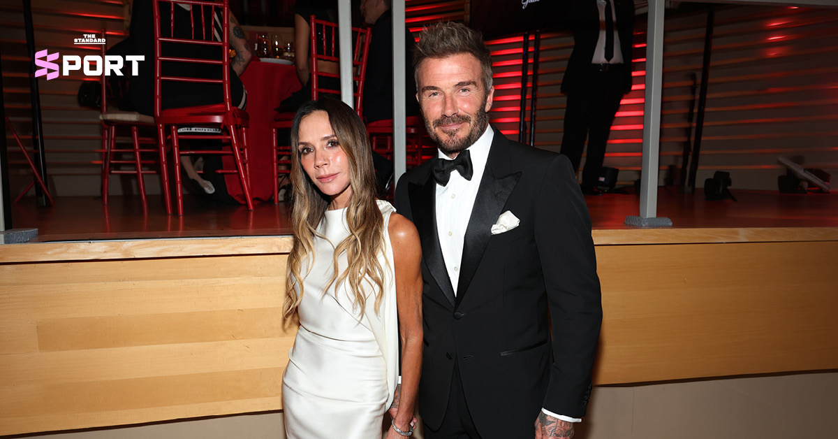 เดวิด เบ็คแฮม และ วิคตอเรีย เบ็คแฮม ในงาน TIME100 Gala