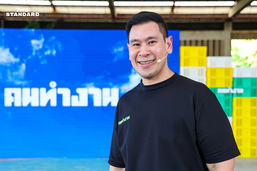 ดวงฤทธิ์ เบ็ญจาธิกุล ชัยรุ่งเรือง หัวหน้าทีมคนทำงาน แถลงข่าวเปิดตัวผู้สมัคร ส.ก. 27 เขต 3