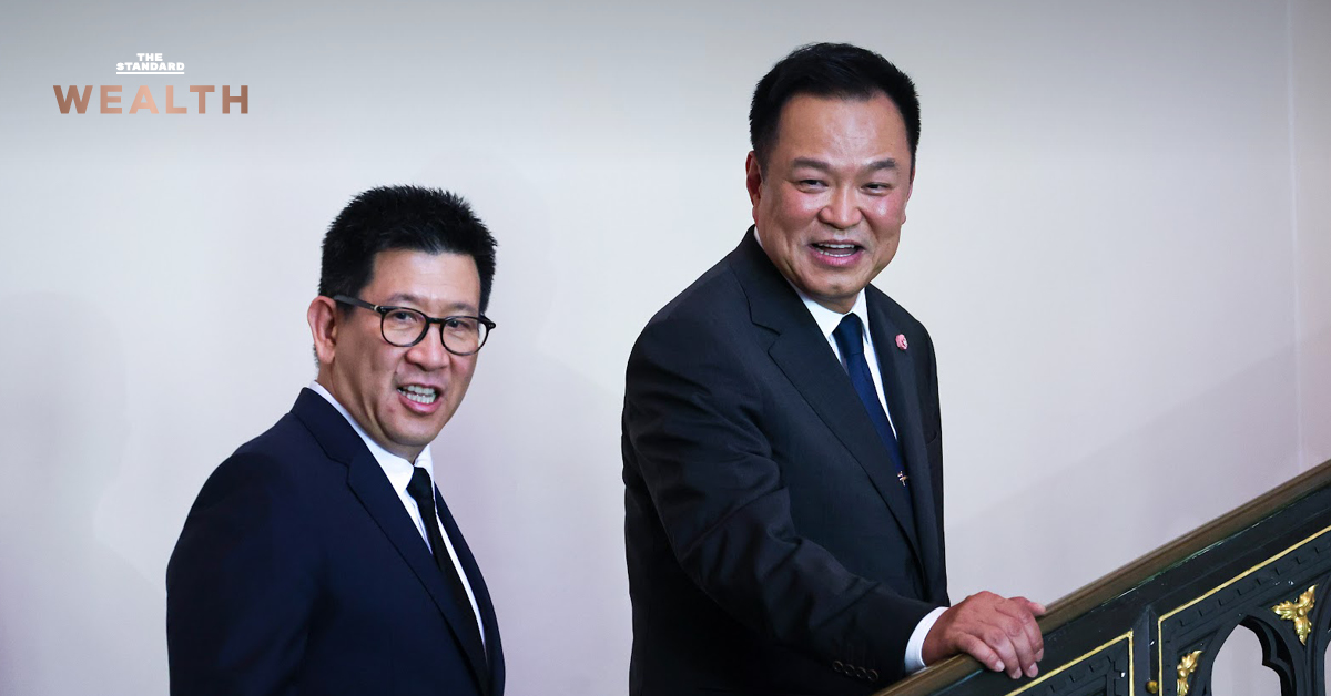 ภาพ ดร.เอกนิติ นิติทัณฑ์ประภาศ พร้อมกราฟิกแสดง 5 หน่วยงานยุทธศาสตร์ที่กำกับดูแล