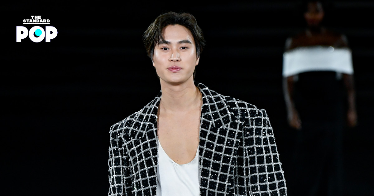 ภาพ เจมีไนน์ นรวิชญ์ แอมบาสเดอร์ L'Oreal Paris ขณะร่วมงานอีเวนต์ Le Défilé