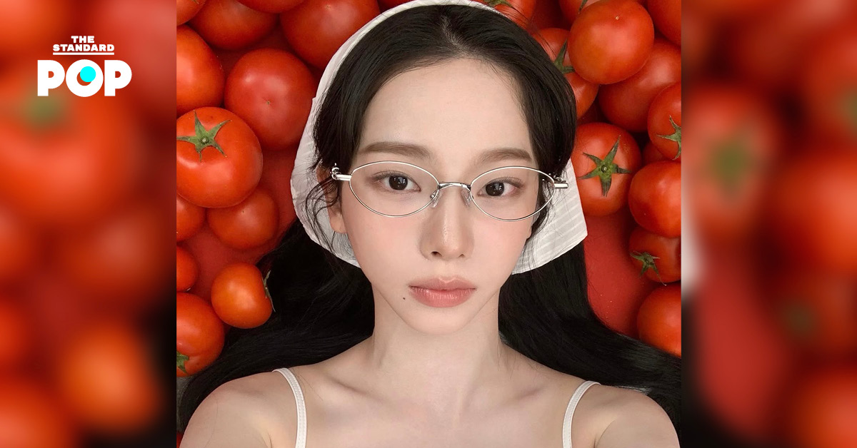 KARINA วง aespa สวมแว่นตาจากคอลเล็กชัน Veggie ของ Gentle Monster ในแคมเปญ