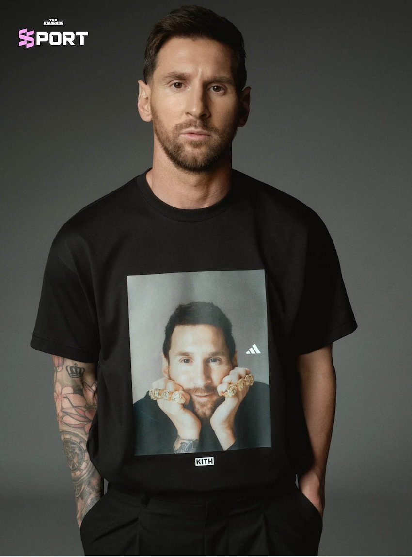 ภาพคอลเล็กชัน Kith x adidas x Messi ฉลอง 20 ปี ลิโอเนล เมสซี บนเวทีฟุตบอลโลก 10