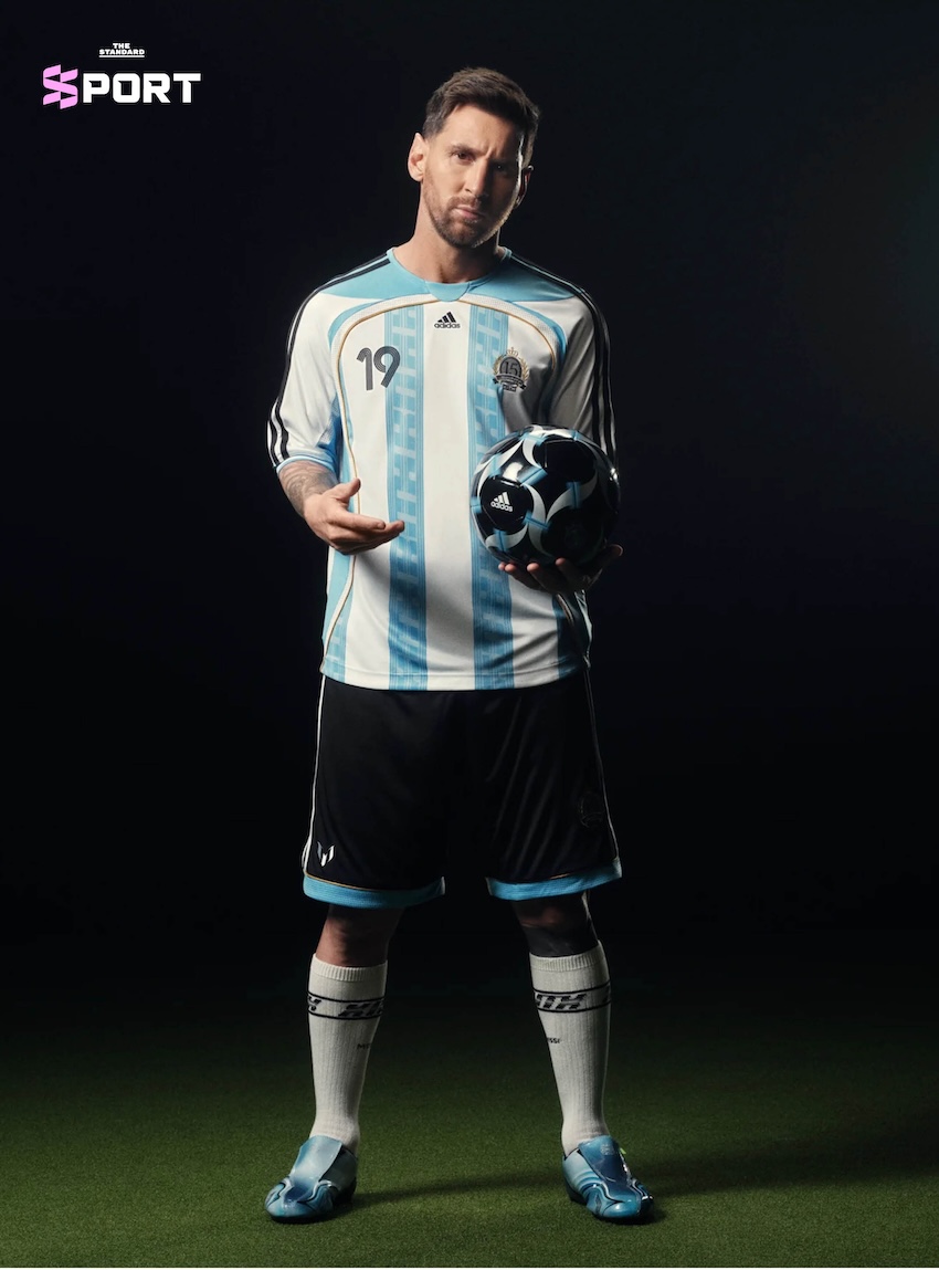 ภาพคอลเล็กชัน Kith x adidas x Messi ฉลอง 20 ปี ลิโอเนล เมสซี บนเวทีฟุตบอลโลก 11