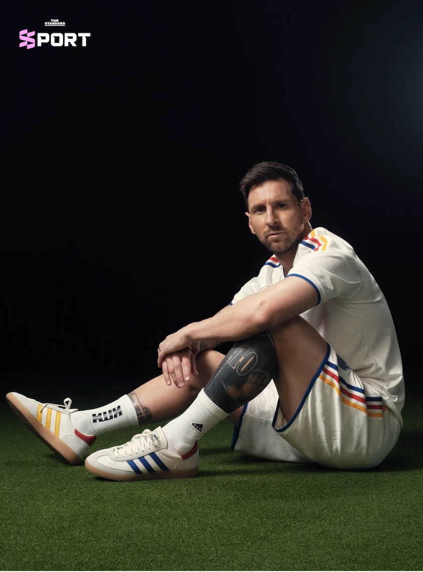 ภาพคอลเล็กชัน Kith x adidas x Messi ฉลอง 20 ปี ลิโอเนล เมสซี บนเวทีฟุตบอลโลก 9