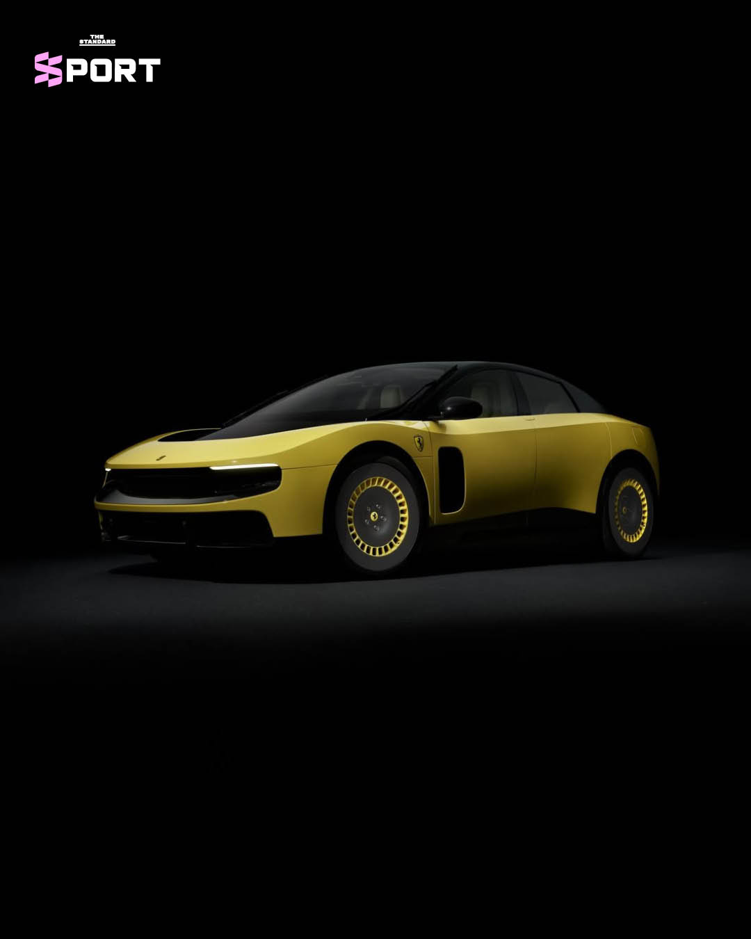 ชาร์ลส์ เลอแคลร์ และ ลูอิส แฮมิลตัน ร่วมเปิดตัวรถยนต์ Ferrari Luce EV คันแรก 3