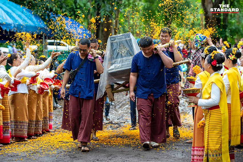 ภาพบรรยากาศพิธีเลี้ยงดง บวงสรวงปู่แสะ-ย่าแสะ ที่ดอยสุเทพ-ปุย จังหวัดเชียงใหม่ 5