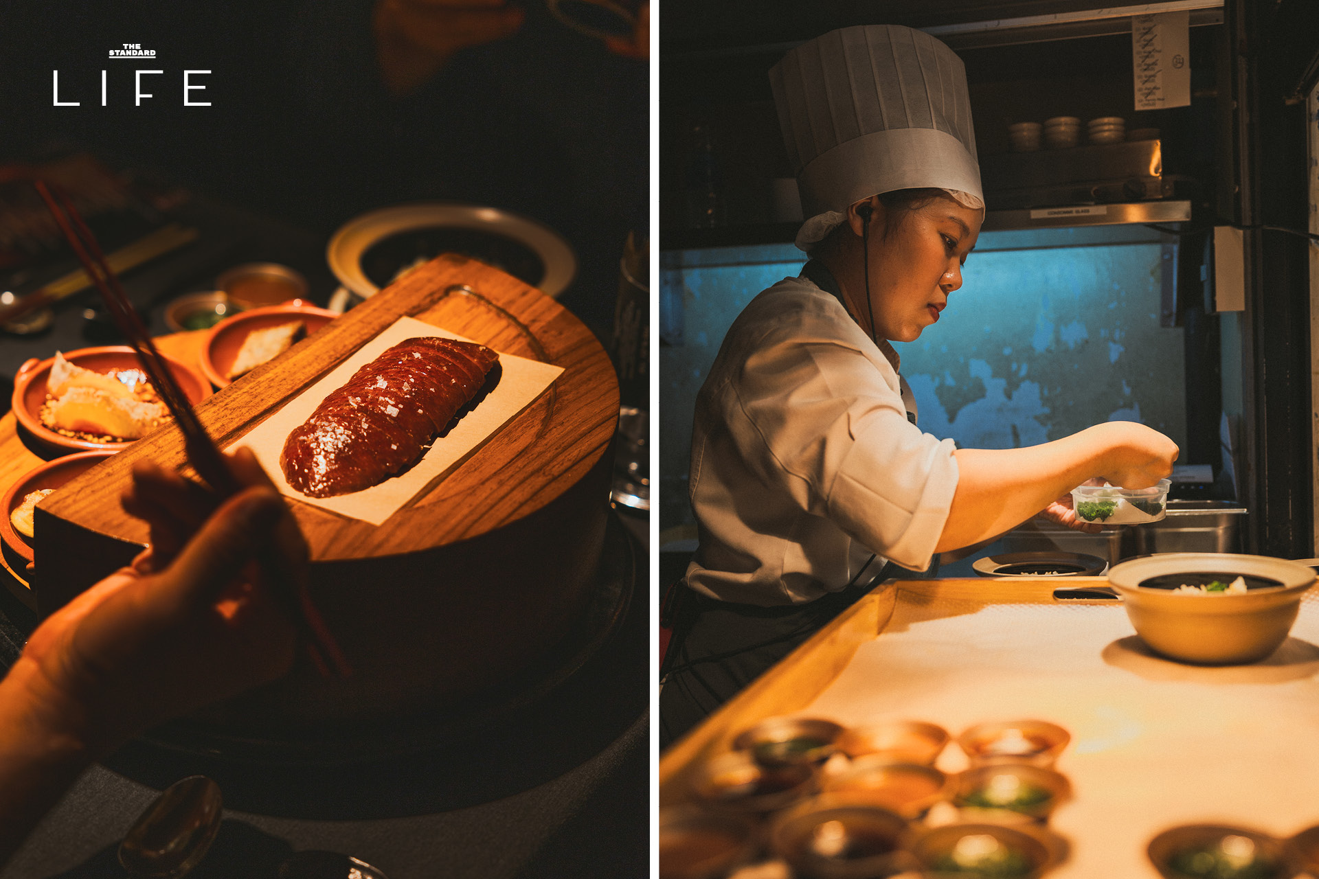 เชฟแพม-พิชญา สุนทรญาณกิจ แห่งร้าน POTONG ในงานดินเนอร์การกุศล LIFE Table 8
