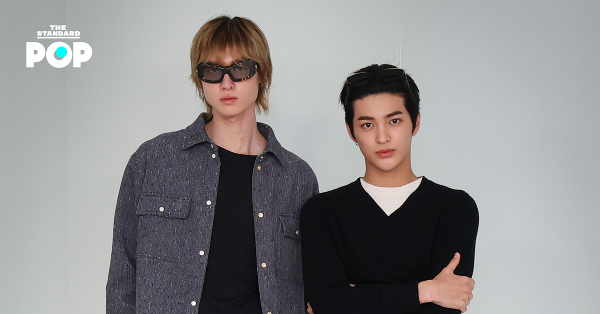 MARTIN และ KEONHO วง CORTIS ในชุดแฟชั่นที่งาน CHANEL Métiers d'Art 2026 ณ กรุงโซล