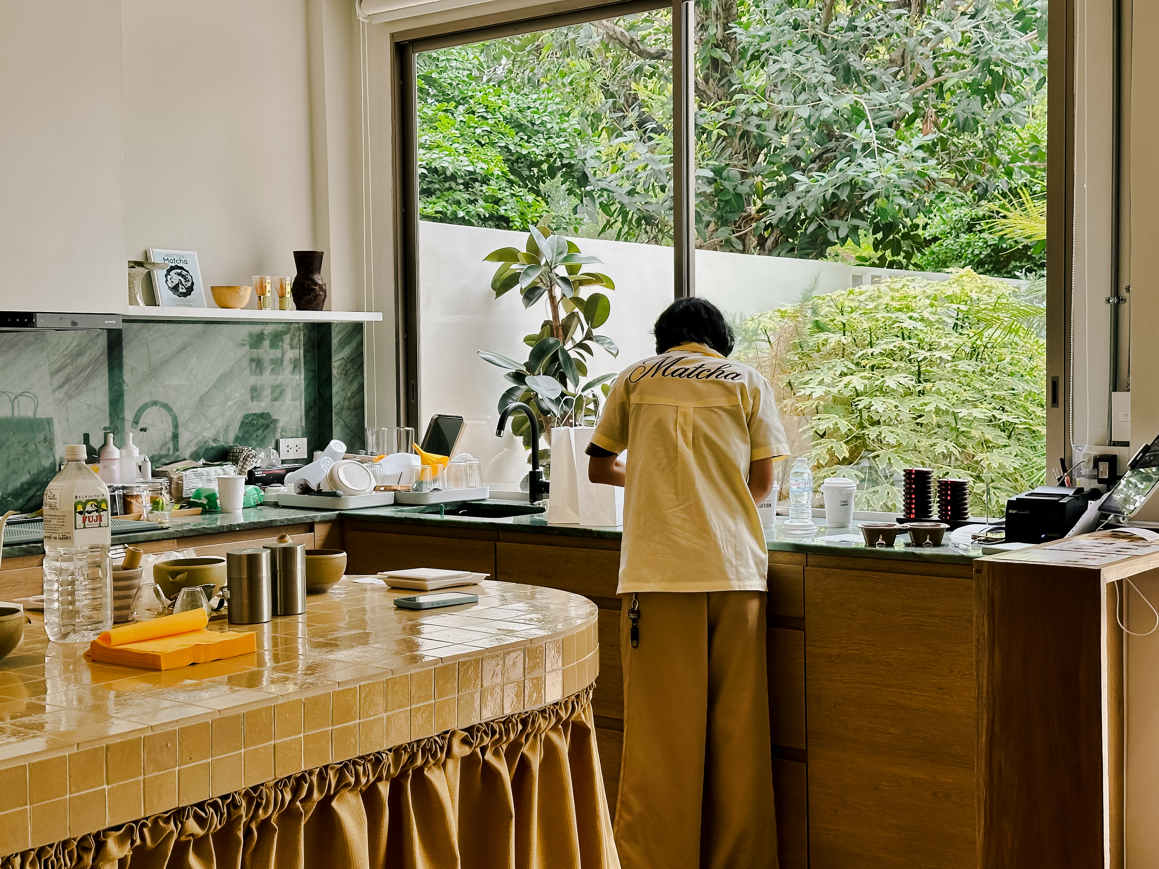 บรรยากาศภายในร้าน Matcha Edition มัทฉะเลานจ์ที่ตกแต่งสไตล์โฮมมี่ 6