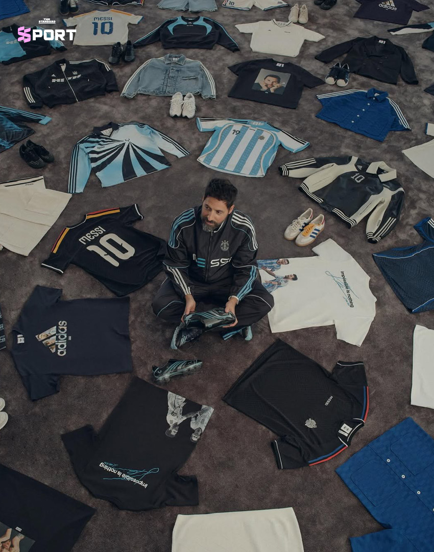 ภาพคอลเลกชันพิเศษ Lionel Messi x Kith x adidas ฉลอง 20 ปีบนเวทีฟุตบอลโลกของเมสซี 1