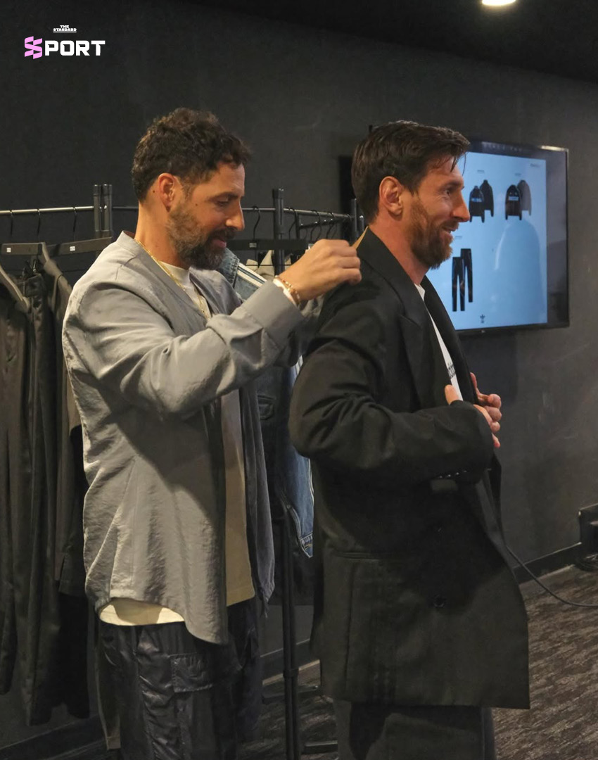 ภาพคอลเลกชันพิเศษ Lionel Messi x Kith x adidas ฉลอง 20 ปีบนเวทีฟุตบอลโลกของเมสซี 6