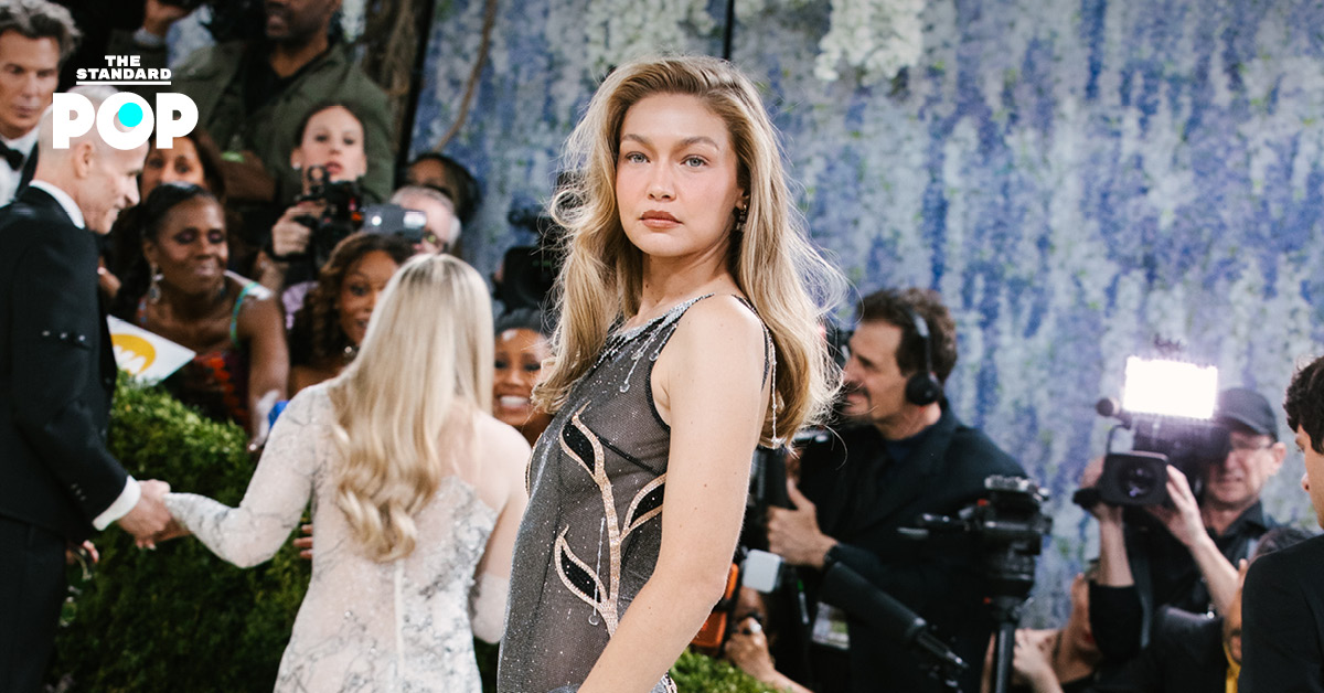 จีจี้ ฮาดิด นางแบบสาวชื่อดัง ในชุดสวยร่วมงาน Met Gala 2026