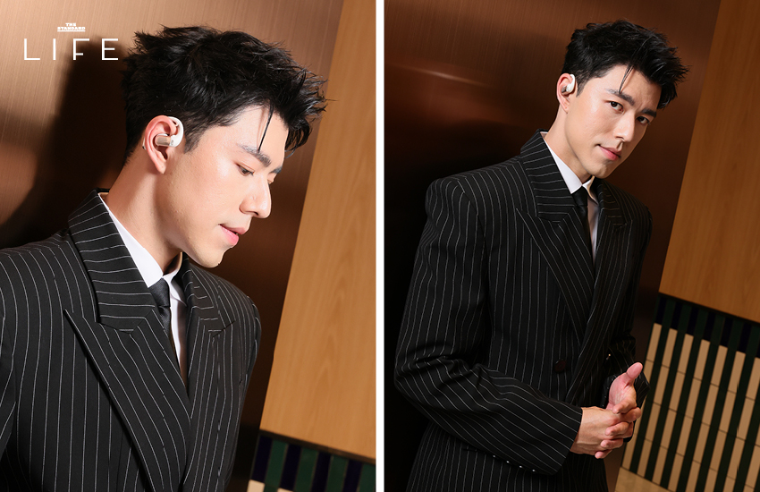 นาย-ณภัทร เสียงสมบุญ ในชุดออกกำลังกายกับการวิ่งมาราธอนและหูฟัง SHOKZ 2